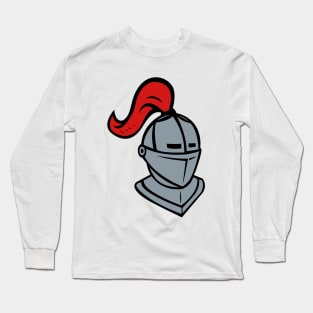 Knight Helmet Logo Long Sleeve T-Shirt